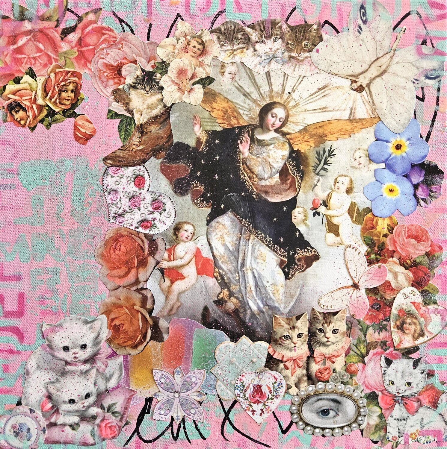 Angels and Kittens Lorette C. Luzajic