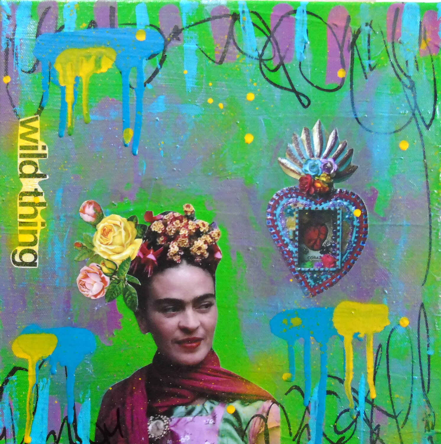 Wild Thing Frida Kahlo Lorette C. Luzajic