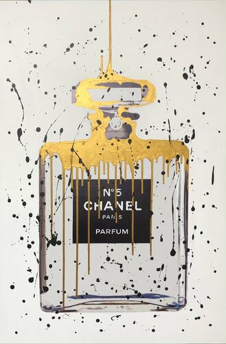 CHANEL NO5 WHITE GOLD di Phil Hodgson, Pittura in vendita su Singulart