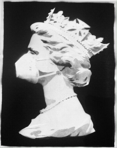 CORONAQUEEN van Phil Hodgson, Schilderij te koop op Singulart