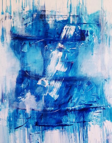 Blue velvet de Ernst-Martin HEEL, Pintura a la venta en Singulart