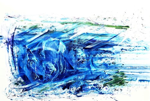 Floating II di Ernst-Martin HEEL, Pittura in vendita su Singulart