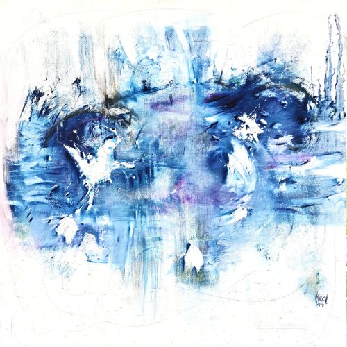 floating I by Ernst-Martin HEEL, 회화 for Sale on Singulart