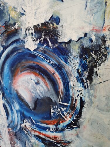 Over, under , sideways down by Ernst-Martin HEEL, 회화 for Sale on Singulart