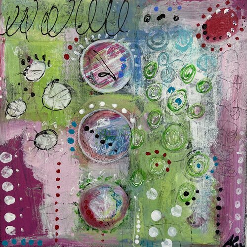 little Summer colours di Alexandra Machmar, Pittura in vendita su Singulart