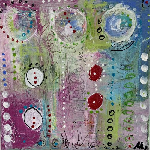 little Summer colours 3 di Alexandra Machmar, Pittura in vendita su Singulart