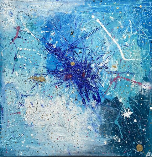 another rainy summer day di Alexandra Machmar, Pittura in vendita su Singulart