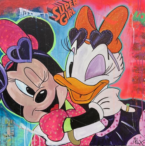 You´ve got a friend di Alexandra Machmar, Pittura in vendita su Singulart