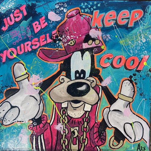 Just be yourself di Alexandra Machmar, Pittura in vendita su Singulart