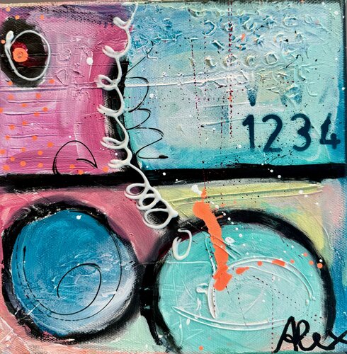 LITTLE TREASURE 4 de Alexandra Machmar, Pintura a la venta en Singulart