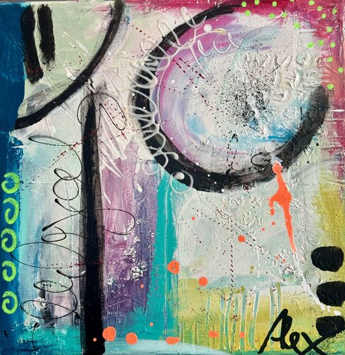 LITTLE TREASURE 8 di Alexandra Machmar, Pittura in vendita su Singulart