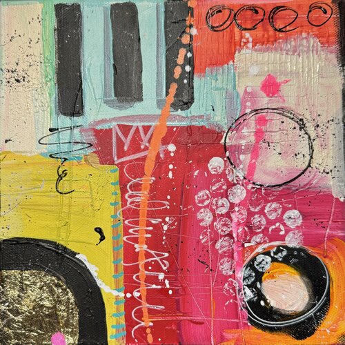 LITTLE TREASURE 9 di Alexandra Machmar, Pittura in vendita su Singulart