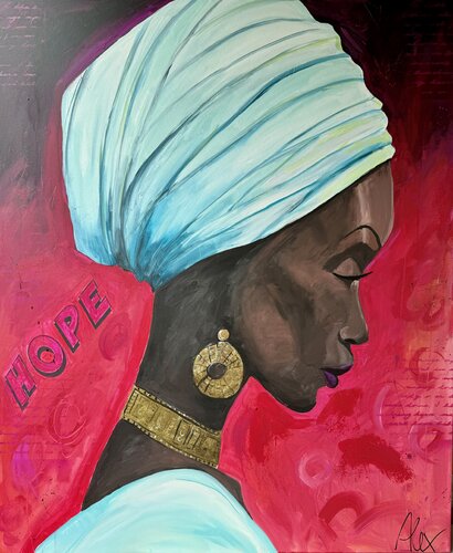 HOPE van Alexandra Machmar, Schilderij te koop op Singulart