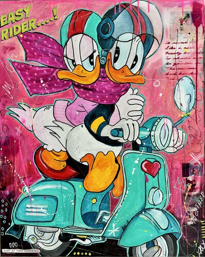 EASY RIDER by Alexandra Machmar, Painting for Sale on Singulart