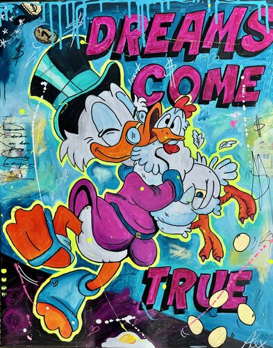 DREAMS COME TRUE di Alexandra Machmar, Pittura in vendita su Singulart