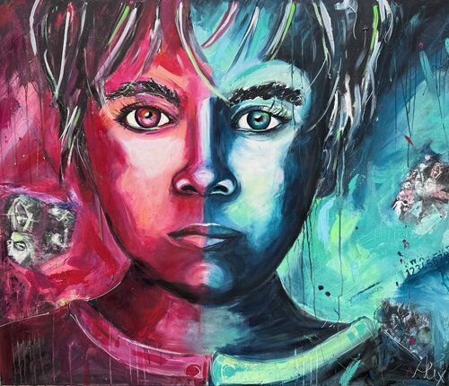 LEON by Alexandra Machmar, Painting for Sale on Singulart