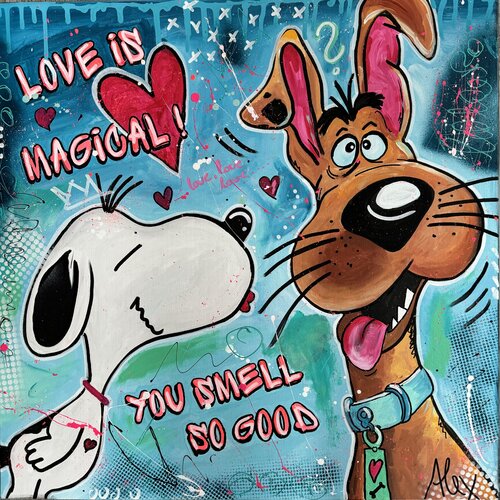 LOVE IS MAGICAL di Alexandra Machmar, Pittura in vendita su Singulart