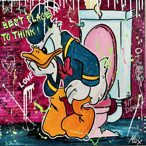 BEST PLACE TO THINK di Alexandra Machmar, Pittura in vendita su Singulart