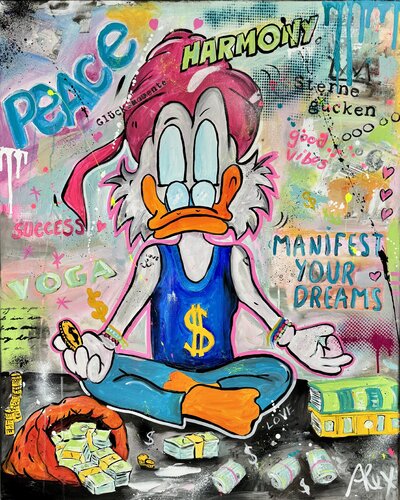 PEACE AND HARMONY di Alexandra Machmar, Pittura in vendita su Singulart