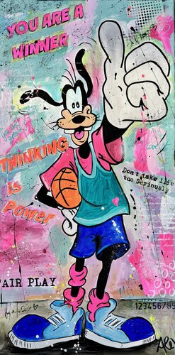 YOU ARE A WINNER di Alexandra Machmar, Pittura in vendita su Singulart