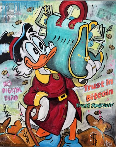 TRUST YOURSELF by Alexandra Machmar, 회화 for Sale on Singulart