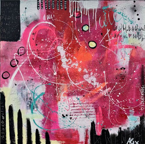 SOMETIMES LIFE IS JUST CRAZY by Alexandra Machmar, Painting for Sale on Singulart