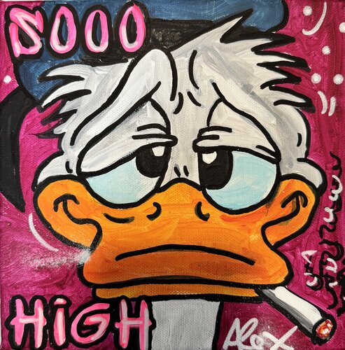 SOOO HIGH di Alexandra Machmar, Pittura in vendita su Singulart