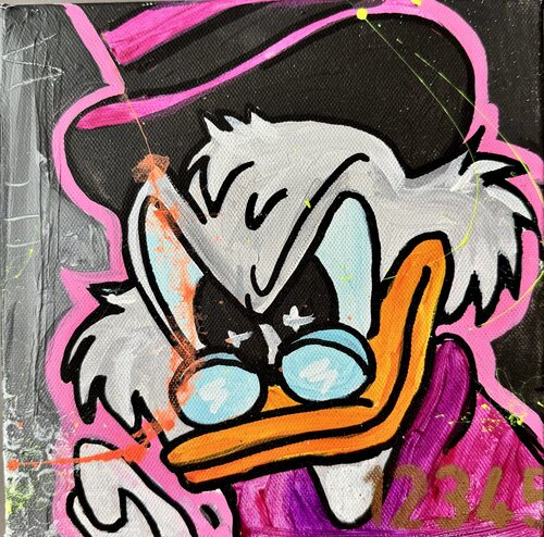 Dollar $ di Alexandra Machmar, Pittura in vendita su Singulart