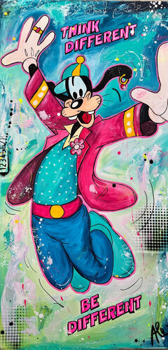 BE DIFFERENT by Alexandra Machmar, 회화 for Sale on Singulart