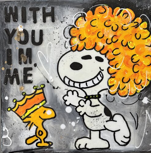 WITH YOU I' M ME par Alexandra Machmar, Peinture en vente sur Singulart