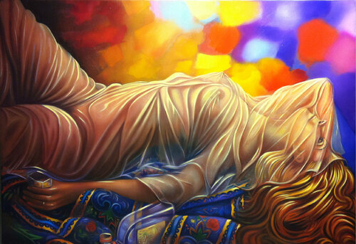 Pensieri par Massimo Marano, Peinture en vente sur Singulart