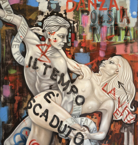 Il tempo è scaduto par Massimo Marano, Peinture en vente sur Singulart