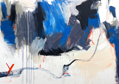 Achtung by Cheryl Harrison, 油畫 for Sale on Singulart