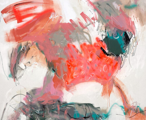 Hit The Ground Running di Cheryl Harrison, Pittura in vendita su Singulart