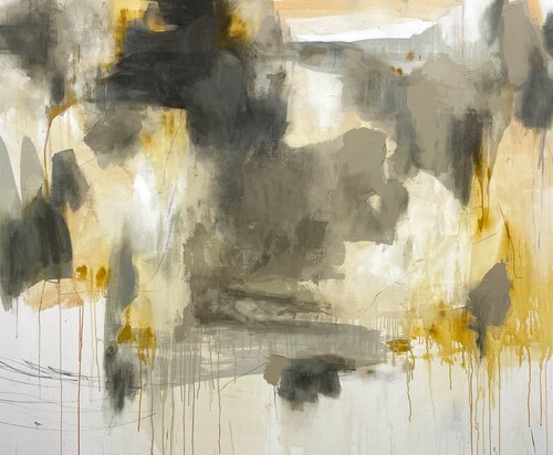 Listening To Rain de Cheryl Harrison, Pintura a la venta en Singulart