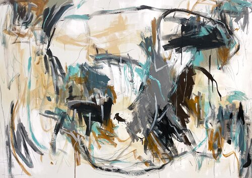 Nature Hit van Cheryl Harrison, Schilderij te koop op Singulart