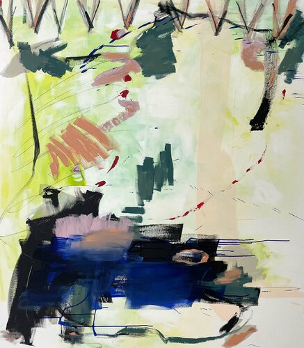 Outsside In di Cheryl Harrison, Pittura in vendita su Singulart