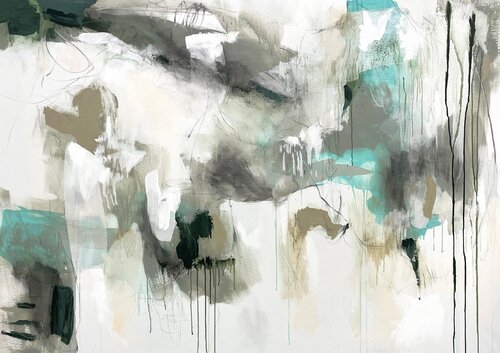Soft Moss by Cheryl Harrison, Painting for Sale on Singulart