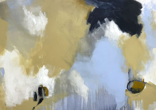 Strictly Denim par Cheryl Harrison, Peinture en vente sur Singulart