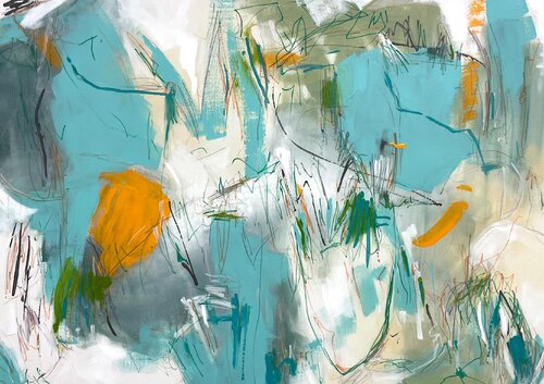 Mover And Shaker by Cheryl Harrison, 油畫 for Sale on Singulart