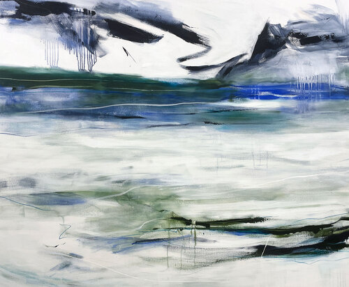 And The Rain Came van Cheryl Harrison, Schilderij te koop op Singulart