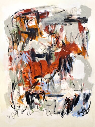 To The Moon And Back de Cheryl Harrison, Pintura a la venta en Singulart