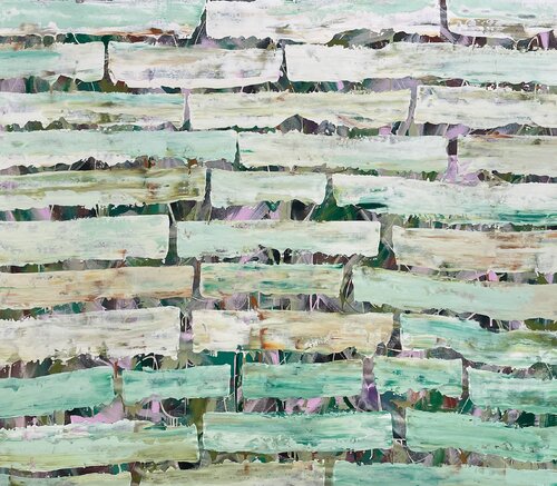 Serene Green by Cheryl Harrison, Painting for Sale on Singulart