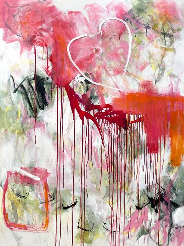 Strawberry Lane di Cheryl Harrison, Pittura in vendita su Singulart