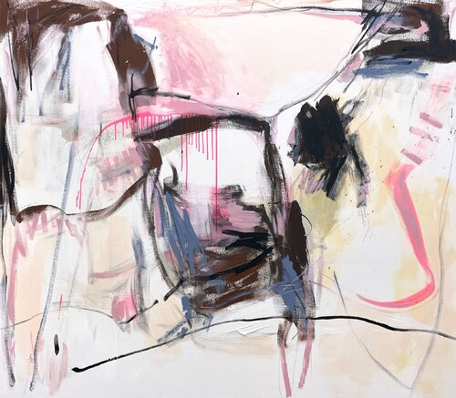 Pink Limits di Cheryl Harrison, Pittura in vendita su Singulart