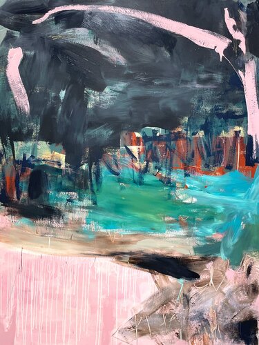 Silver Lining by Cheryl Harrison, Painting for Sale on Singulart