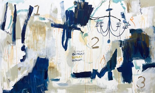 Chandelier by Cheryl Harrison, 絵画 for Sale on Singulart