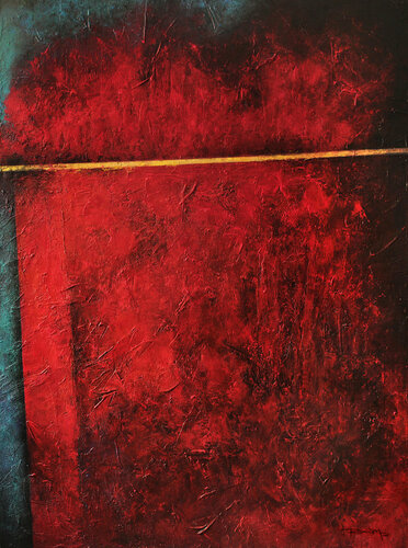 Crimson Sky par Peisy Ting, Peinture en vente sur Singulart