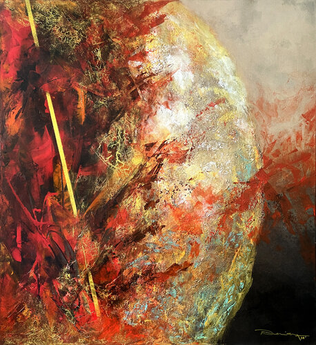 Fury of the Heartstrings van Peisy Ting, Schilderij te koop op Singulart