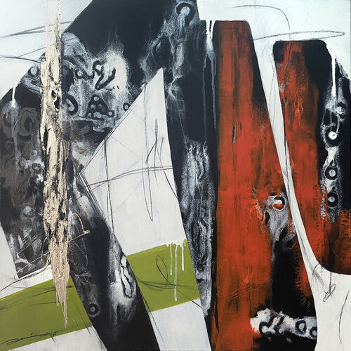 Friction di Peisy Ting, Pittura in vendita su Singulart